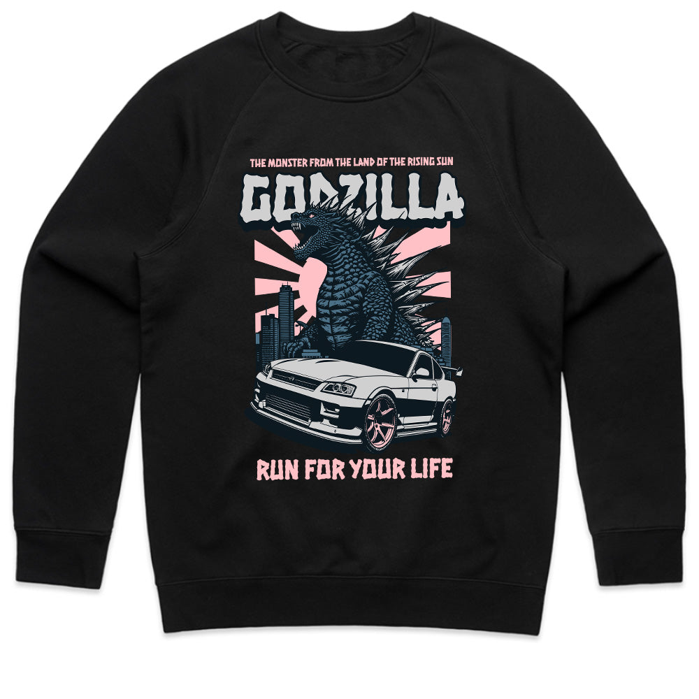 Kaiju Racer: Godzilla Skyline Fury Tee
