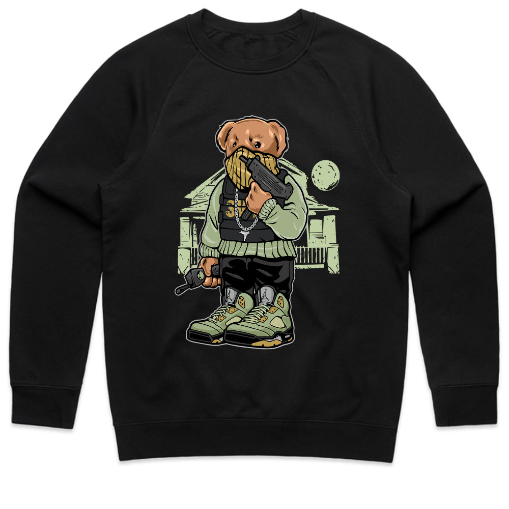 Gangsta Pup: Midnight Block Hustle Tee
