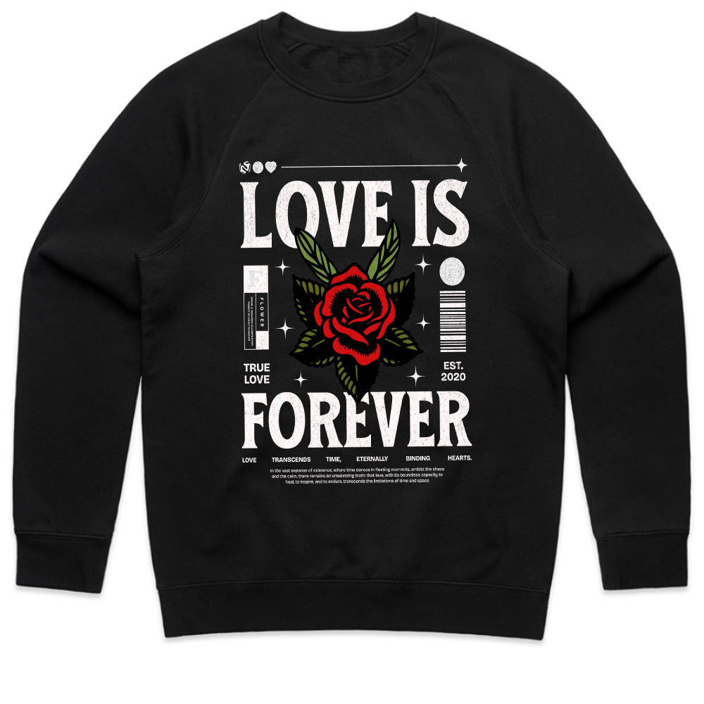 Eternal Bloom: Love Is Forever Tee