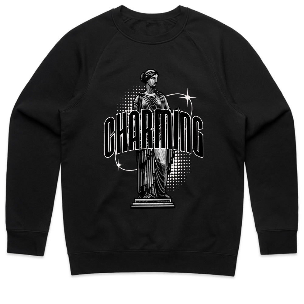 Timeless Allure: Charming Classical Statue Tee