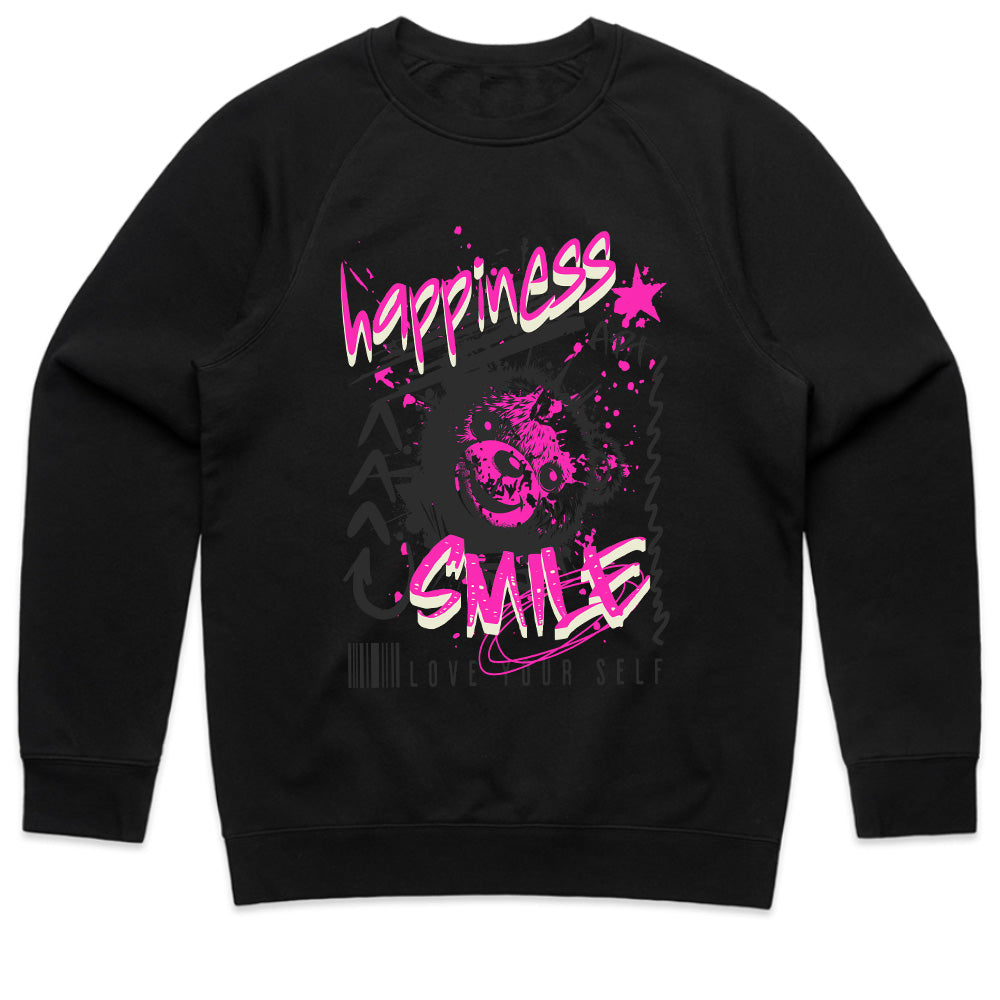 Electric Smile: Neon Happiness Street Tee
