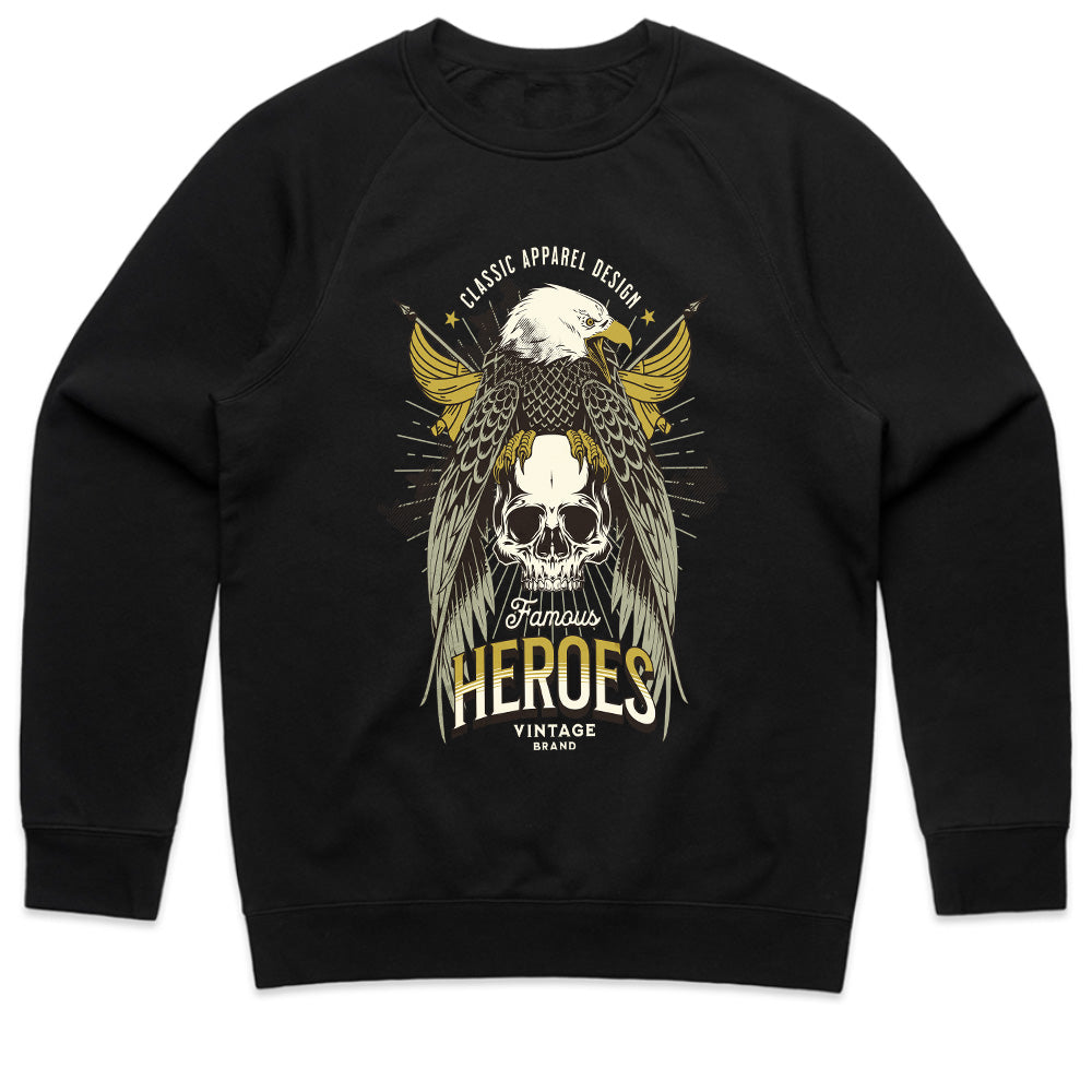 Eagle’s Valor: Famous Heroes Vintage Tee