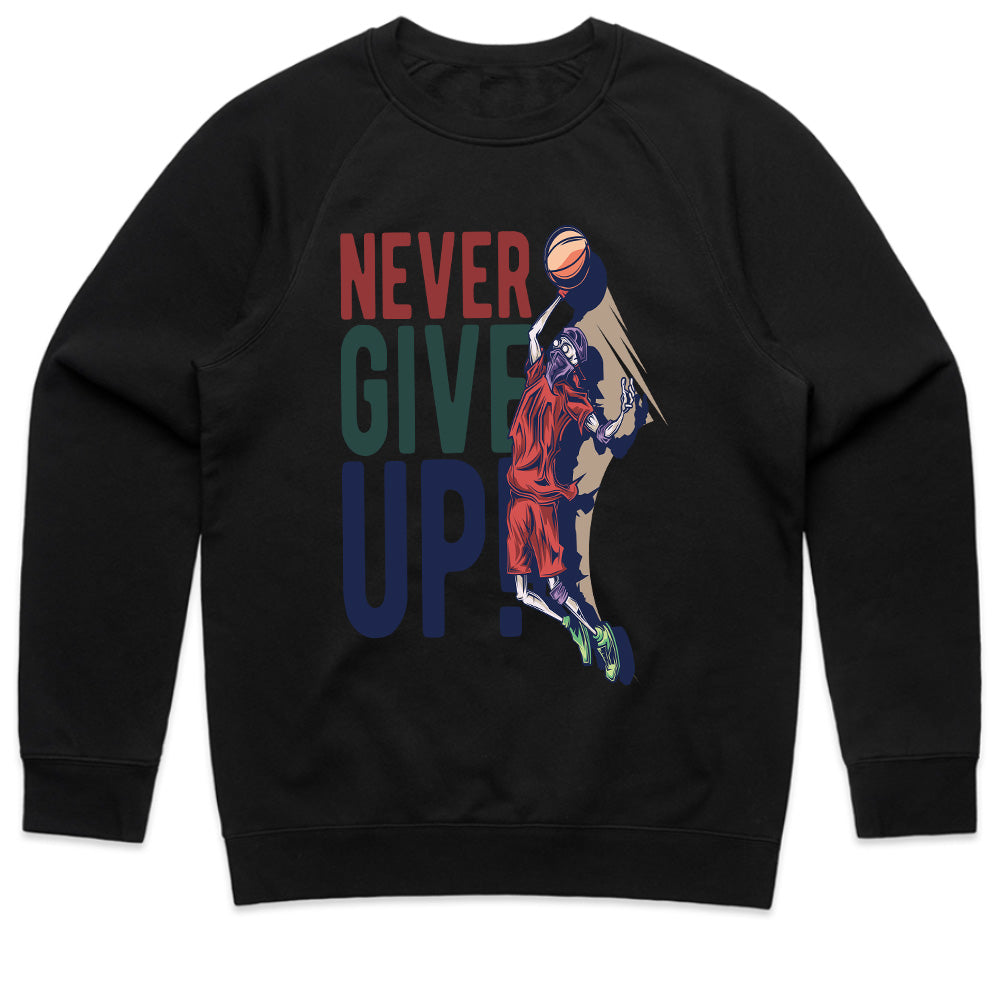Never Give Up “Sky Dunker” Tee