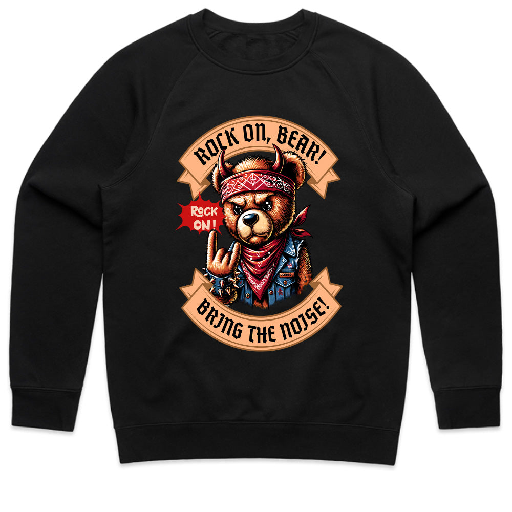 Rock On Bear: Rebel Riffmaster Tee