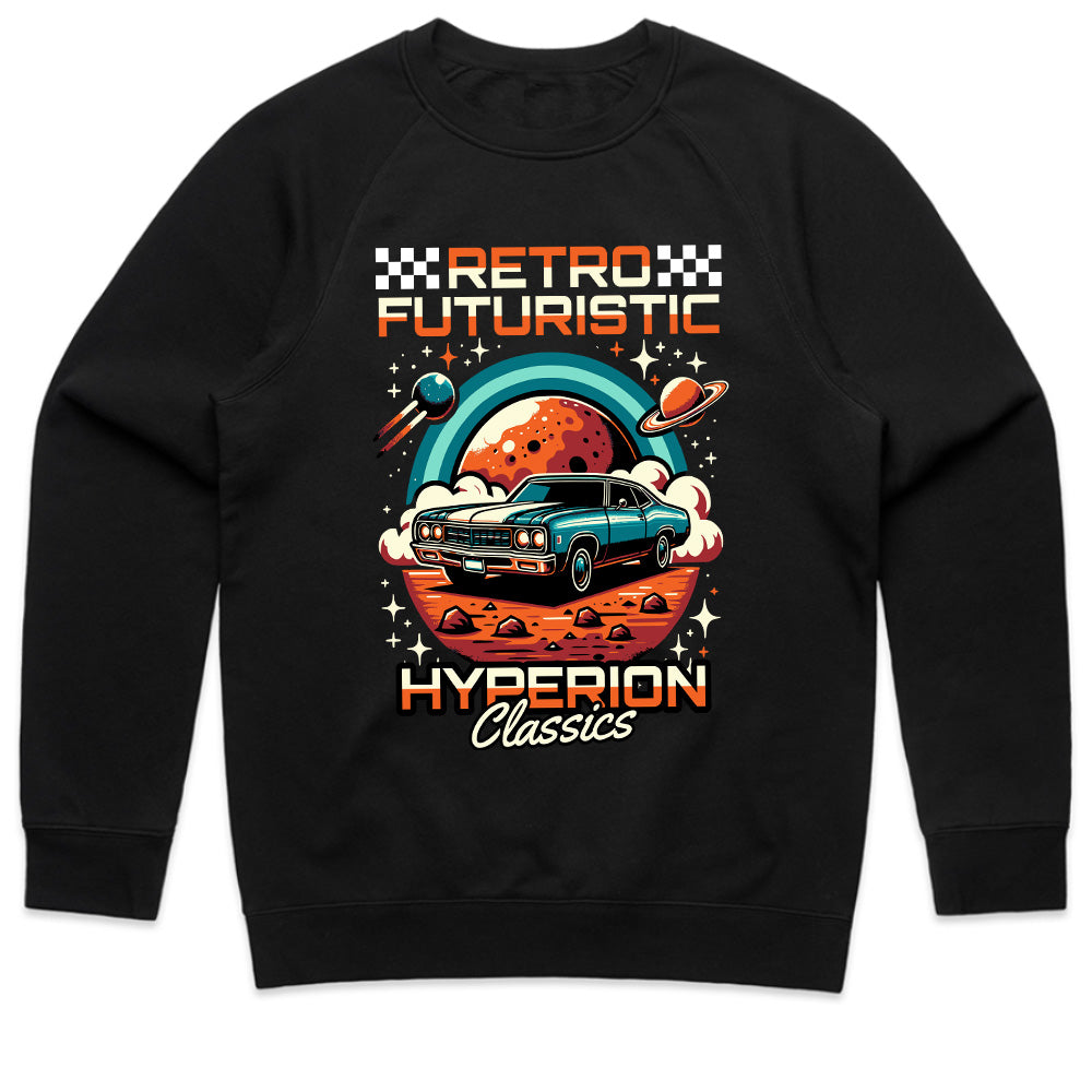Cosmic Cruiser: Retro Futuristic Hyperion Tee