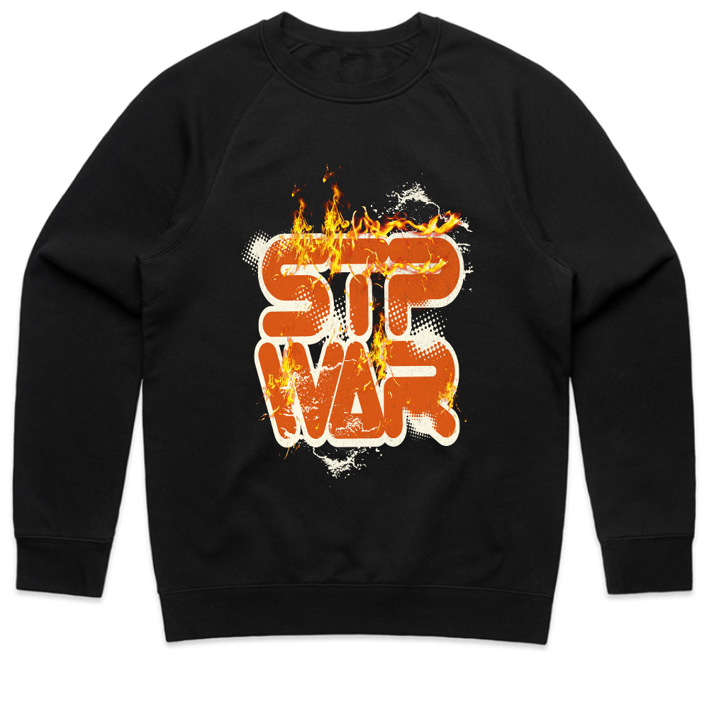 Ignite Peace: Stop War Flame Tee