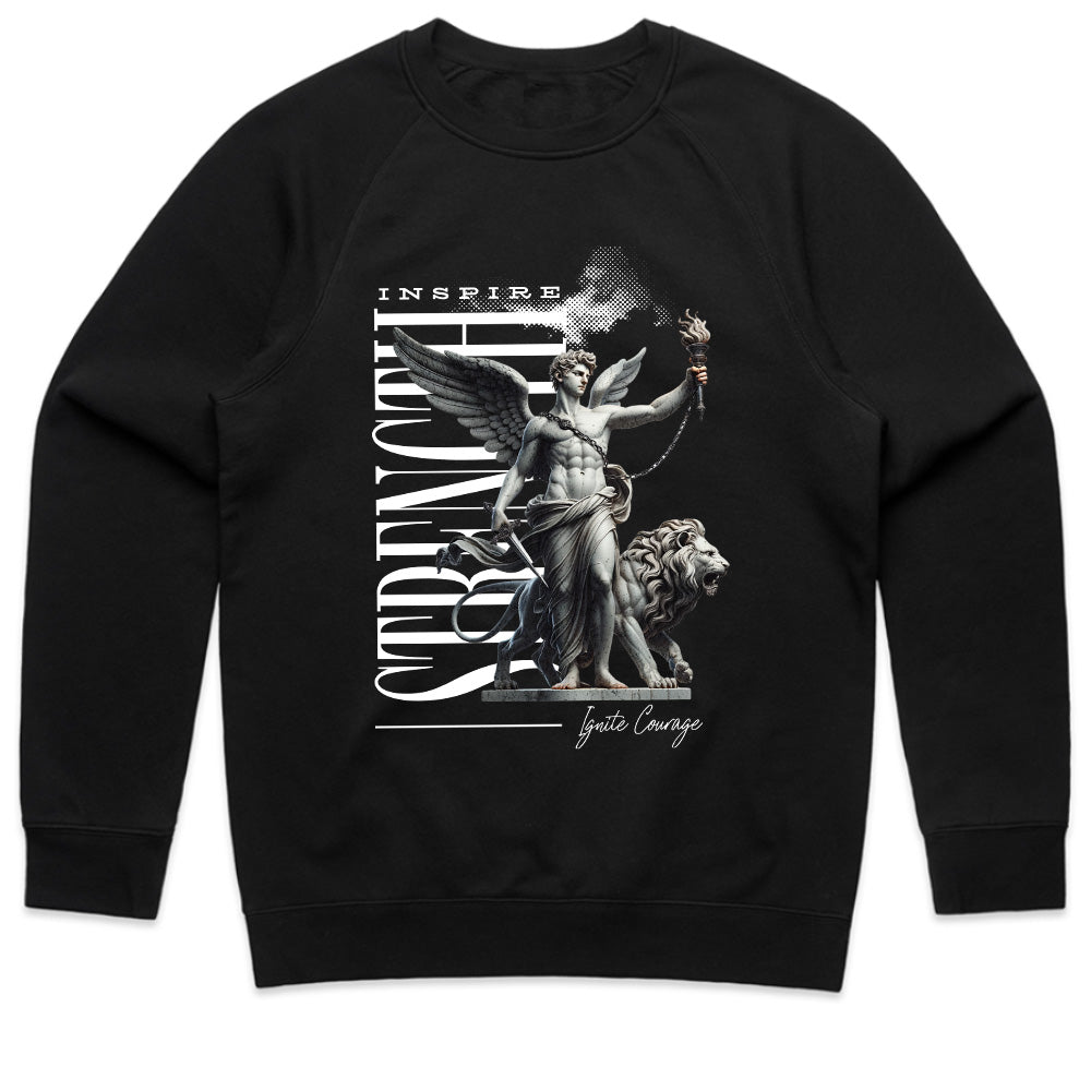 Winged Valor: Strength & Courage Tee