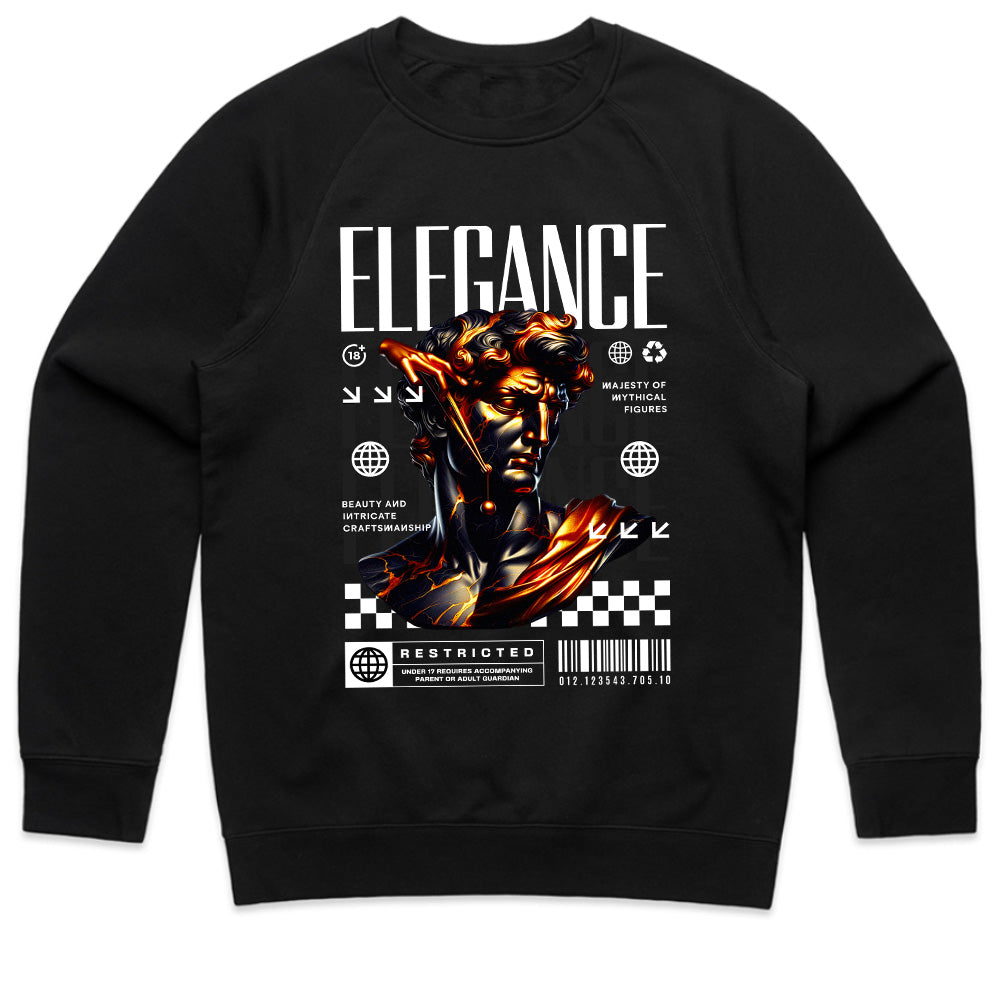 Neo-Classical Blaze: Elegance Mythos Tee