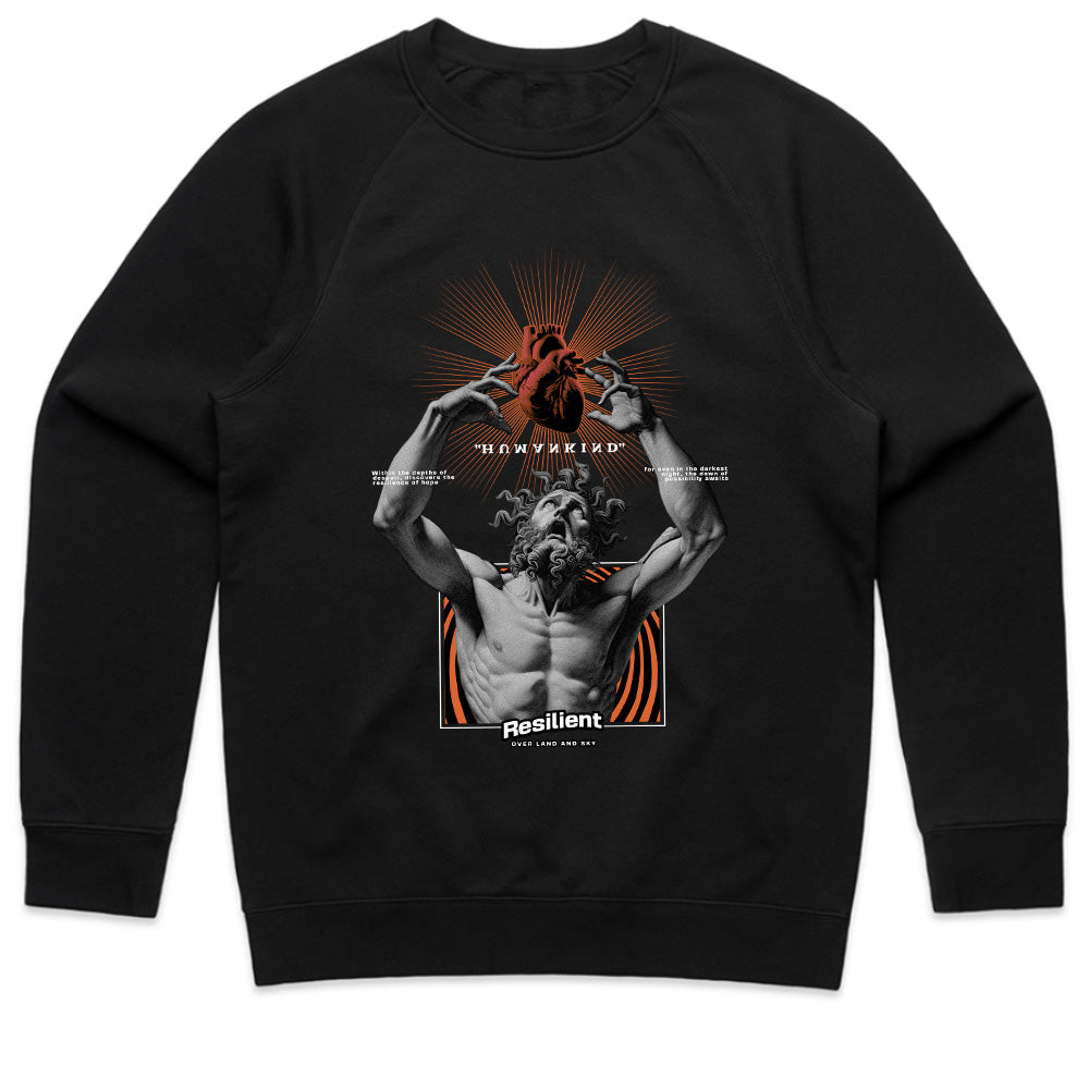 Heart of Titans: Resilient Mankind Tee