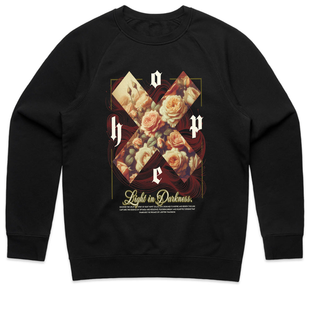 Floral Cross: Light in Darkness Hope Tee