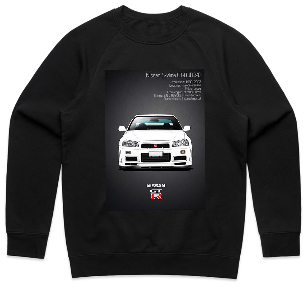 R34 GT-R Blueprint: Engineering Legend Edition