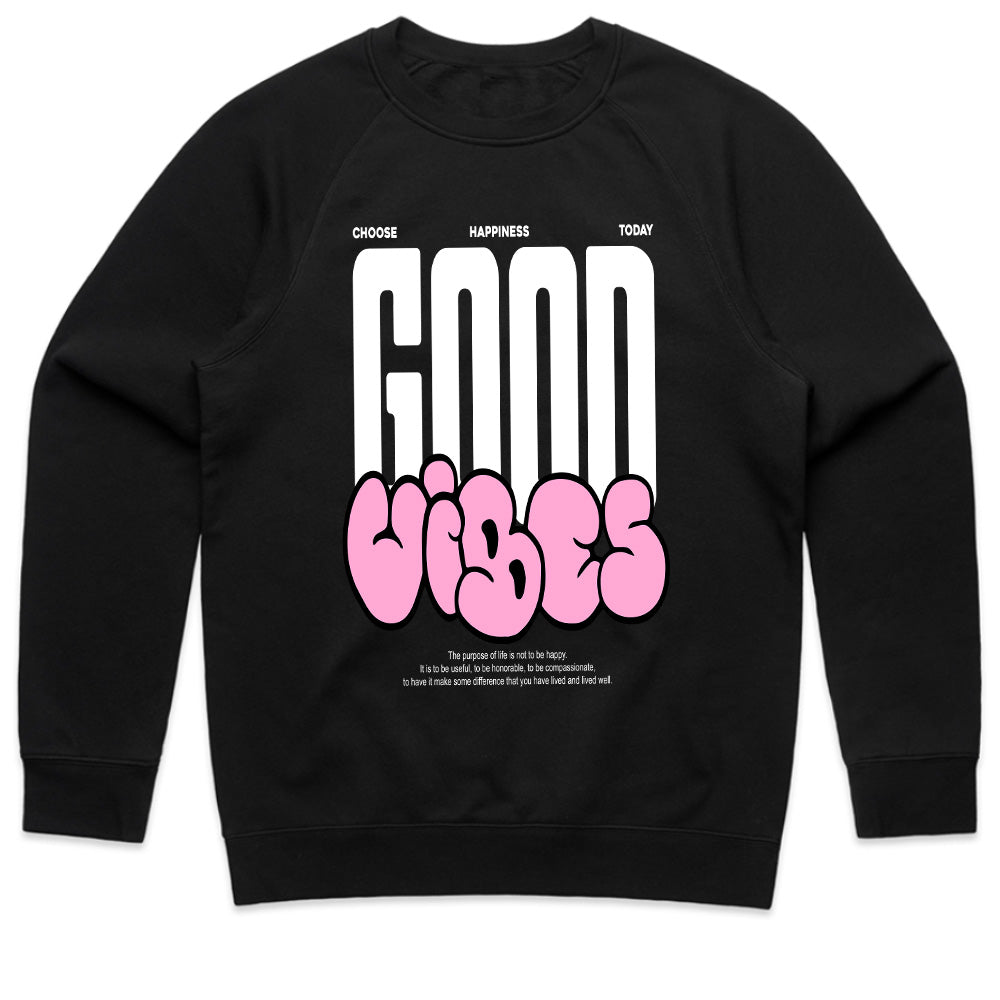 Radiant Spirit: Good Vibes Happiness Tee