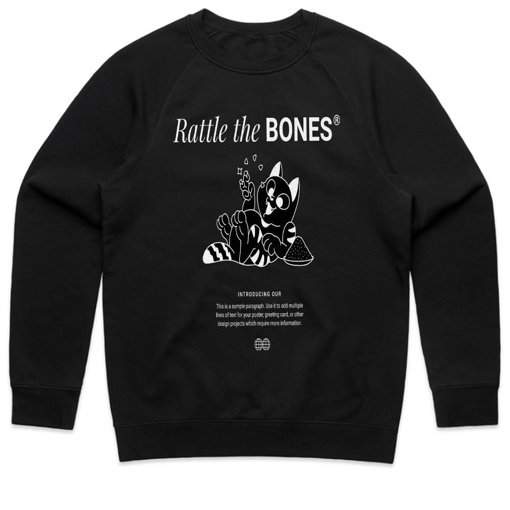 Rattle the Bones Skeleton Cat Tee
