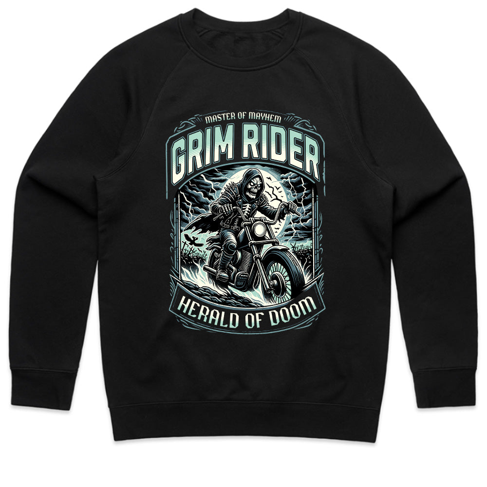 Grim Rider – Herald of Doom Biker T-Shirt