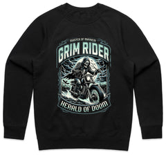 Grim Rider – Herald of Doom Biker T-Shirt