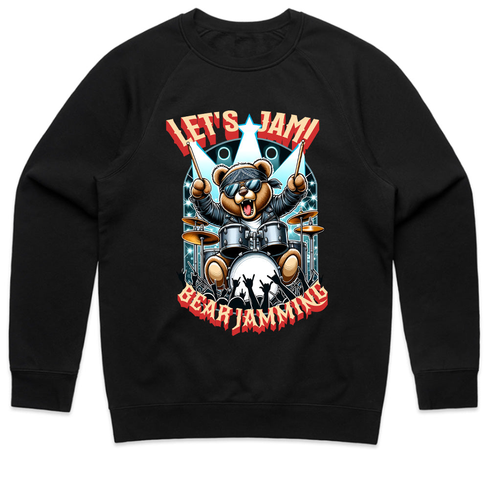Let’s Jam Bear Drummer Tee