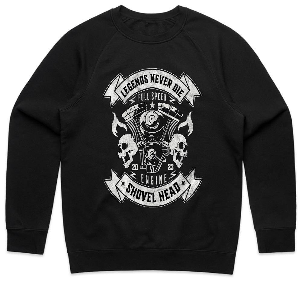 Legends Never Die Shovelhead Tee