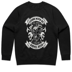 Legends Never Die Shovelhead Tee