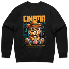 CineBear Delight: Movie Night Tee