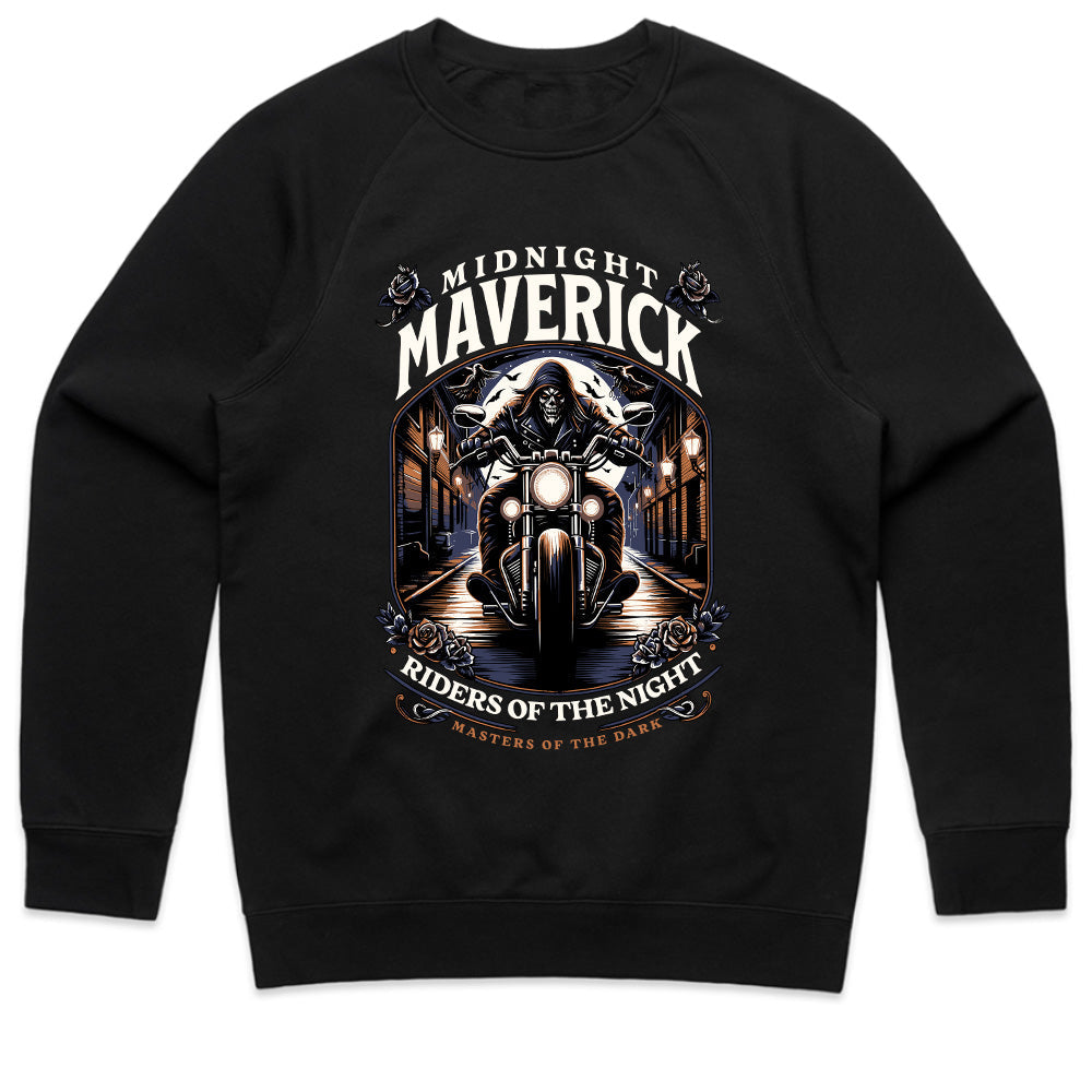 Midnight Maverick – Masters of the Dark Biker T-Shirt
