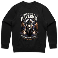 Midnight Maverick – Masters of the Dark Biker T-Shirt