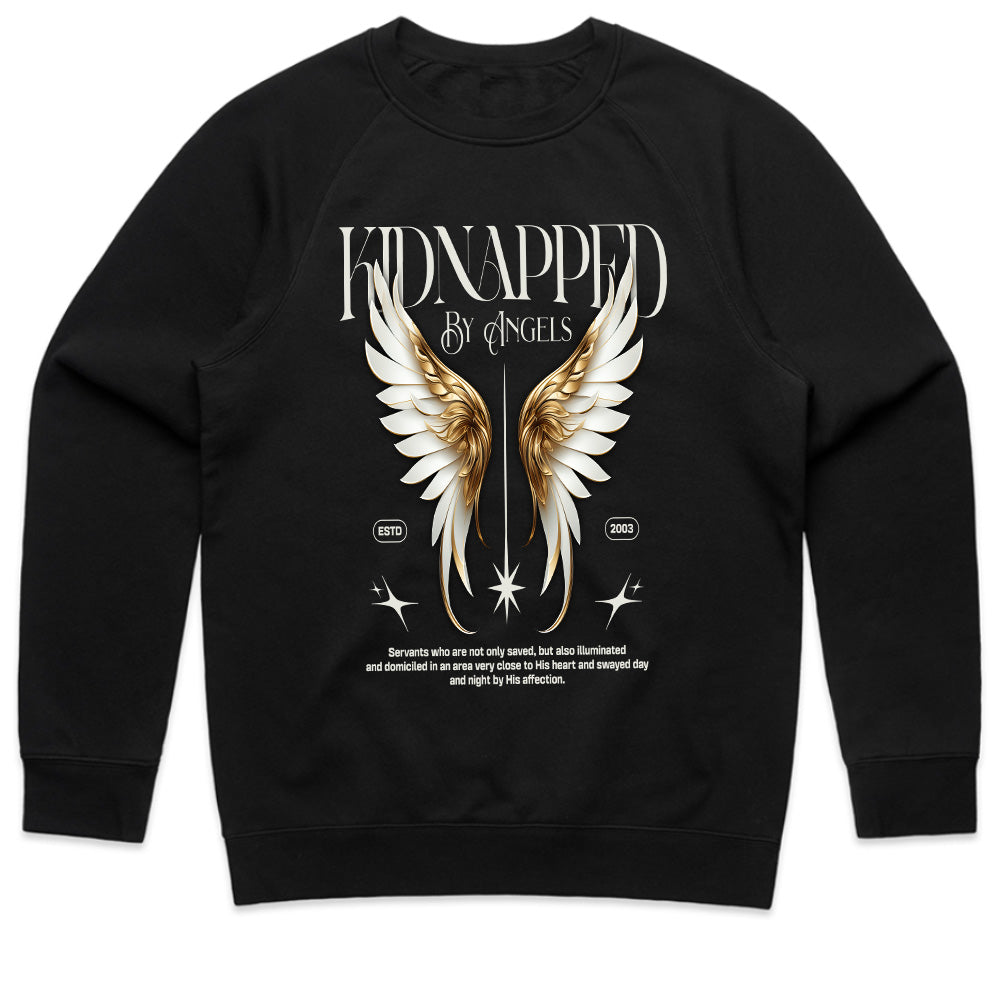 Kidnapped by Angels: Divine Embrace Tee