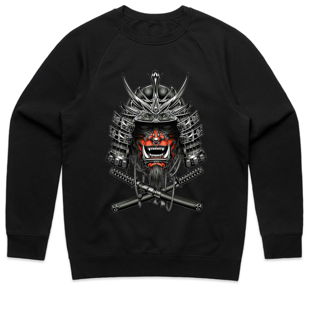 Wrathful Ronin: Crimson Oni Samurai Tee