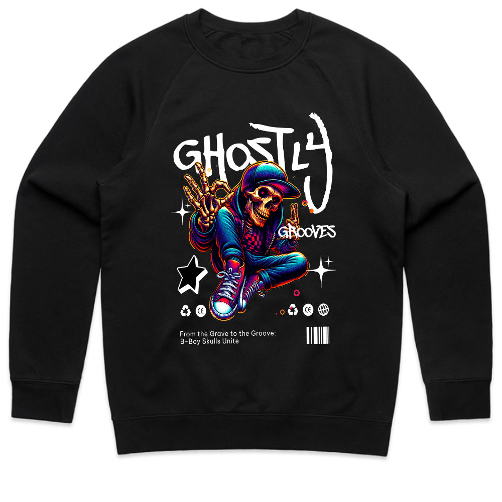 Graveyard Breakdance: Ghostly Grooves B-Boy Tee