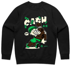Cash Craze: Retro Heist Hustle Tee