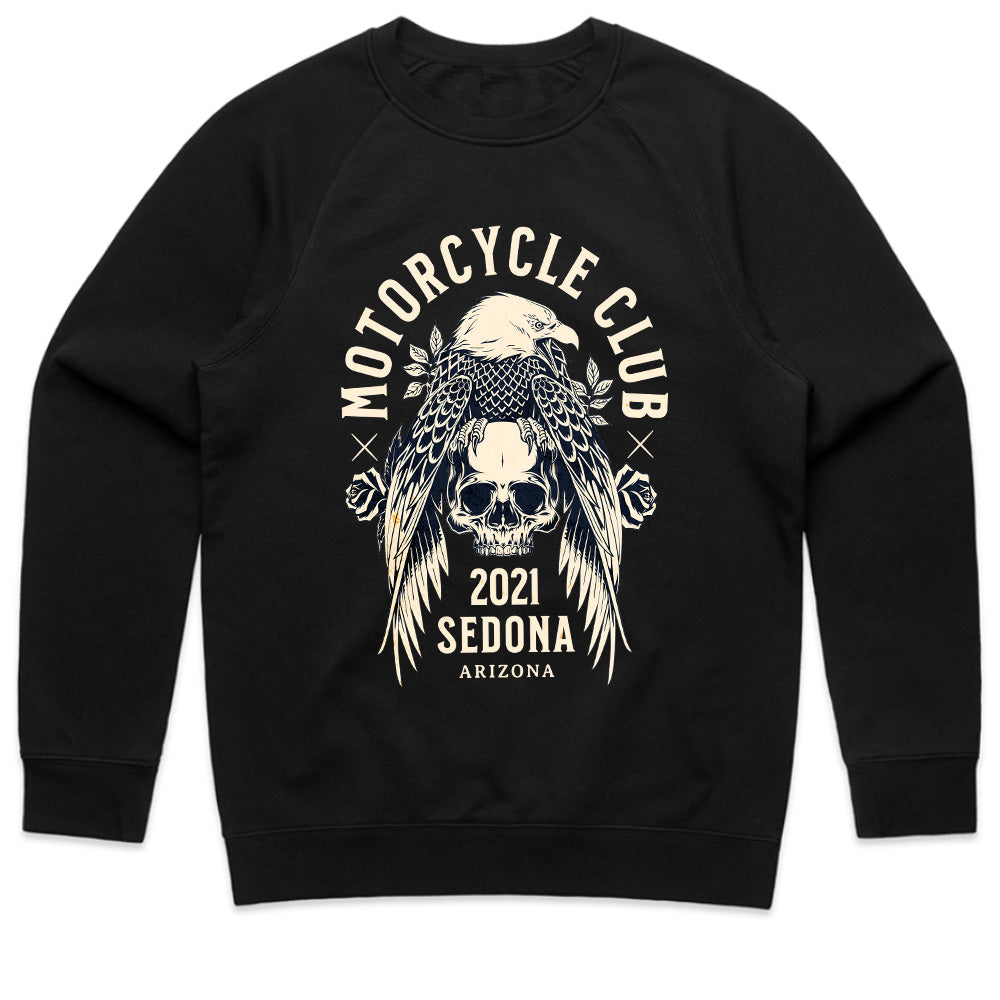 Sedona Steel: Eagle & Skull Motorcycle Club Tee