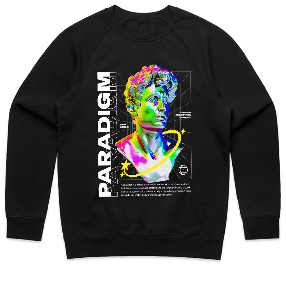 Paradigm Shift: Neo-Classical Cyber Art Tee