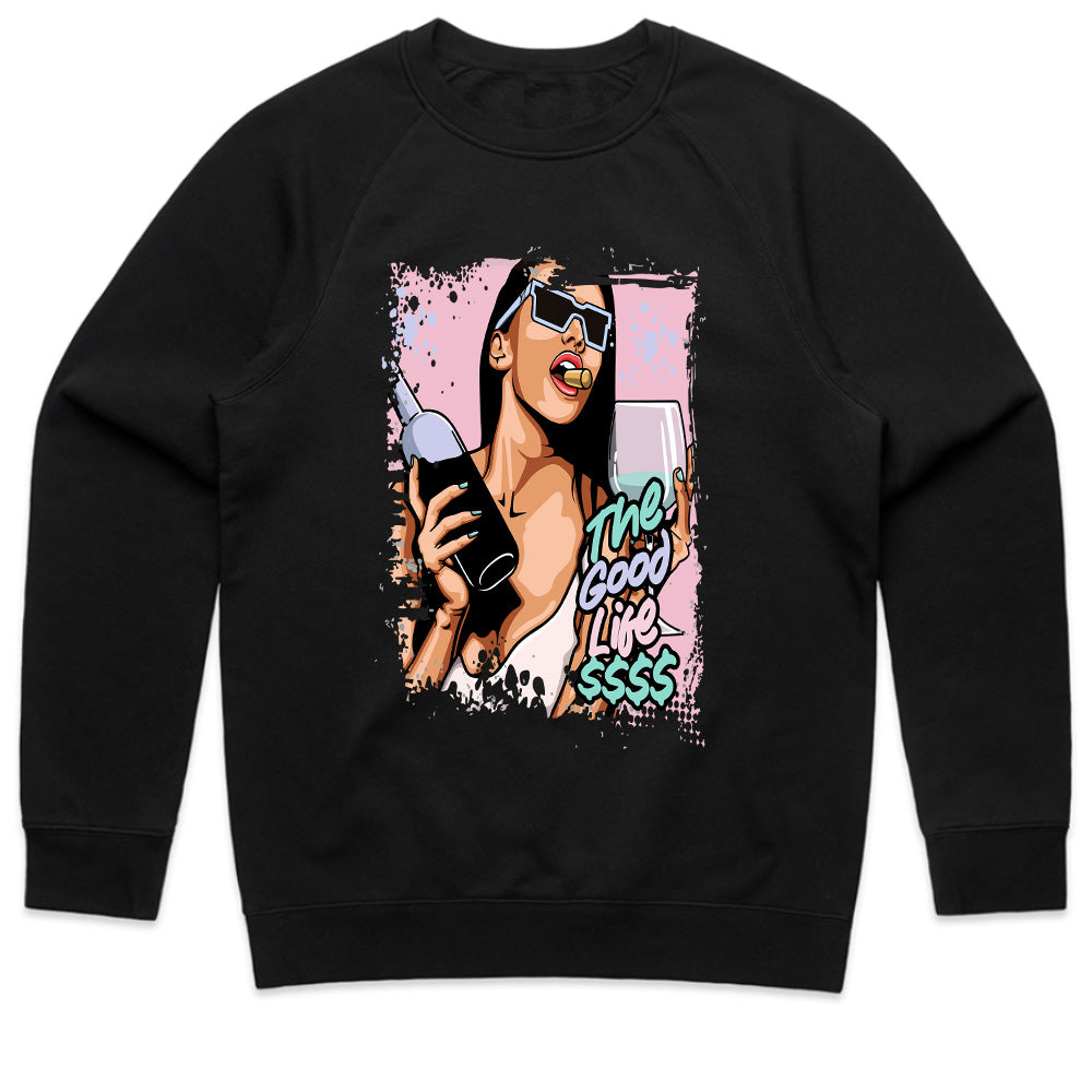 The Good Life Vibes: Luxe Party Mode Tee