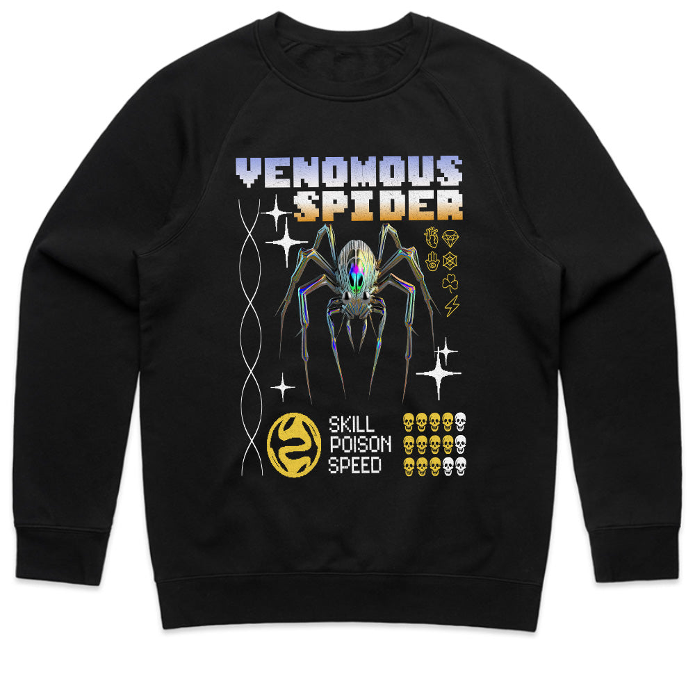 Venomous Spider: Pixel Venom Tee