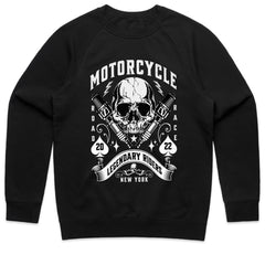 Legend Burn: Road Race Skull Riders Tee
