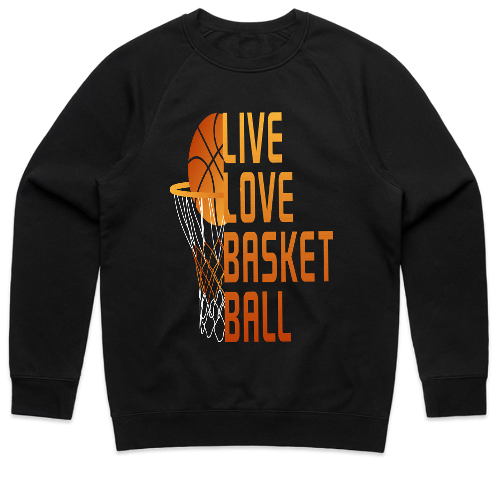 Hoop Dreams: Live Love Basketball Tee