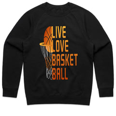 Hoop Dreams: Live Love Basketball Tee