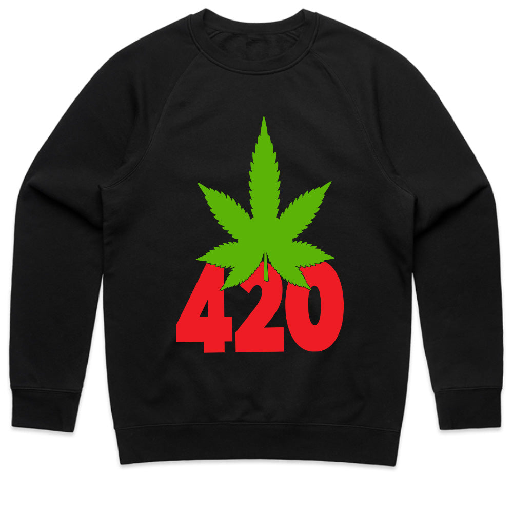 Blaze Bold: Classic 420 Leaf Tee