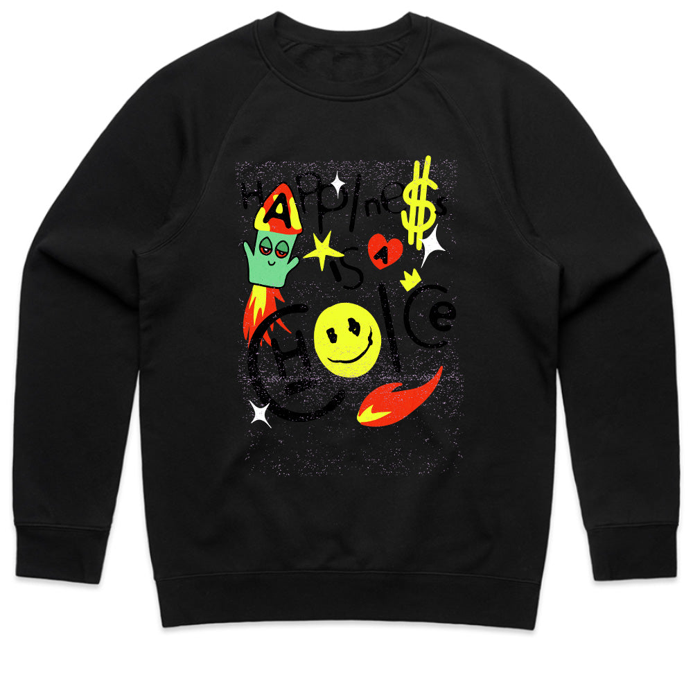 Cosmic Joyride – Happiness Is a Choice Tee