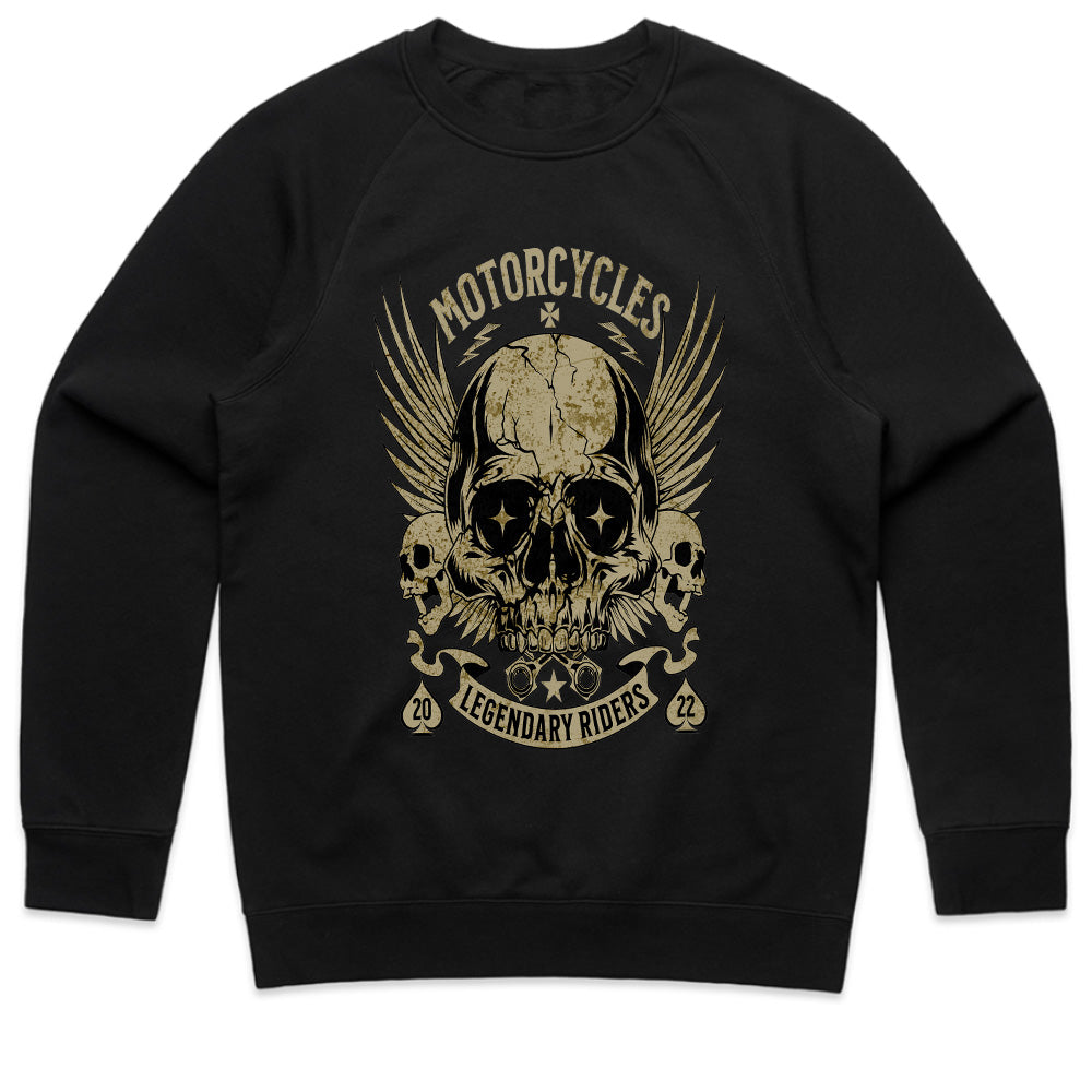 Legendary Riders: Skull Wings Brotherhood Tee