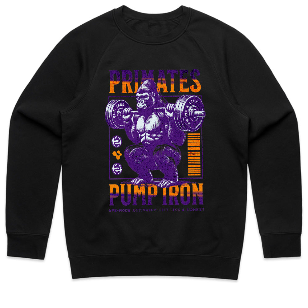 Ape Mode: Primates Pump Iron Tee