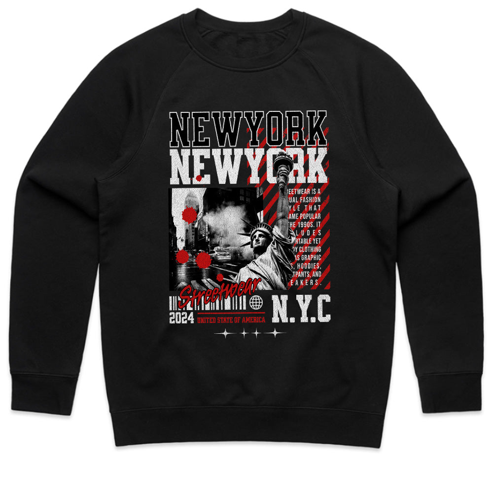 Concrete Pulse: NYC Streetwear Legacy Tee