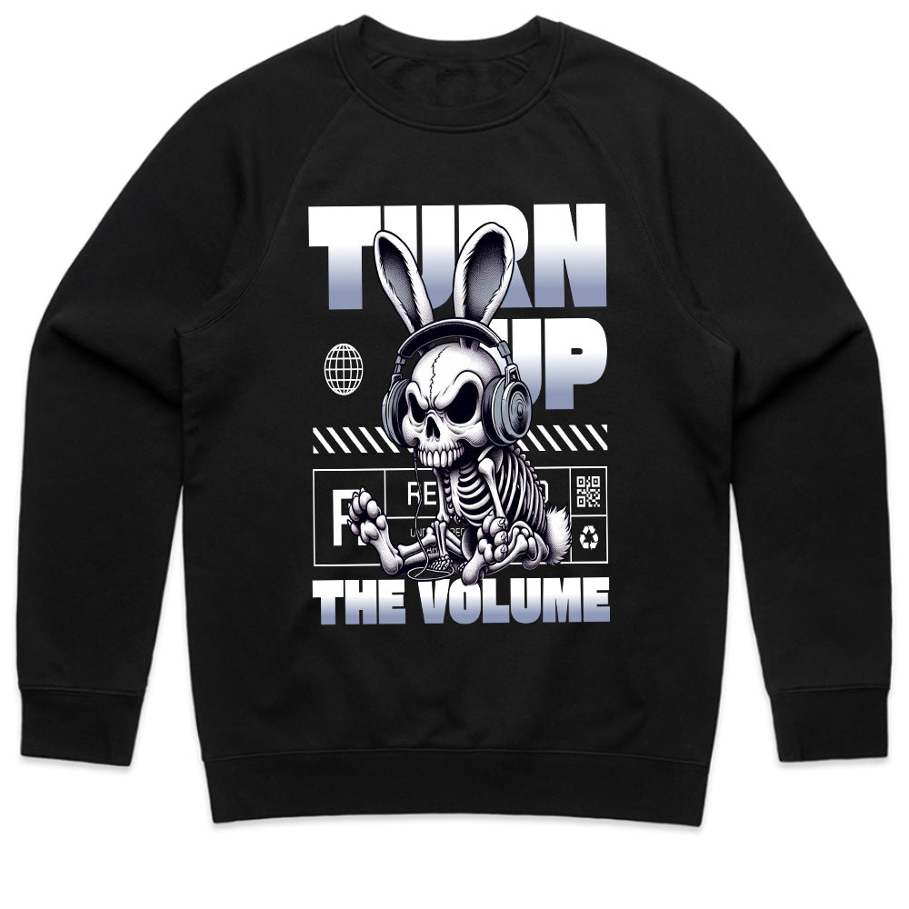 Turn Up Terror: Sonic Skeleton Bunny Tee