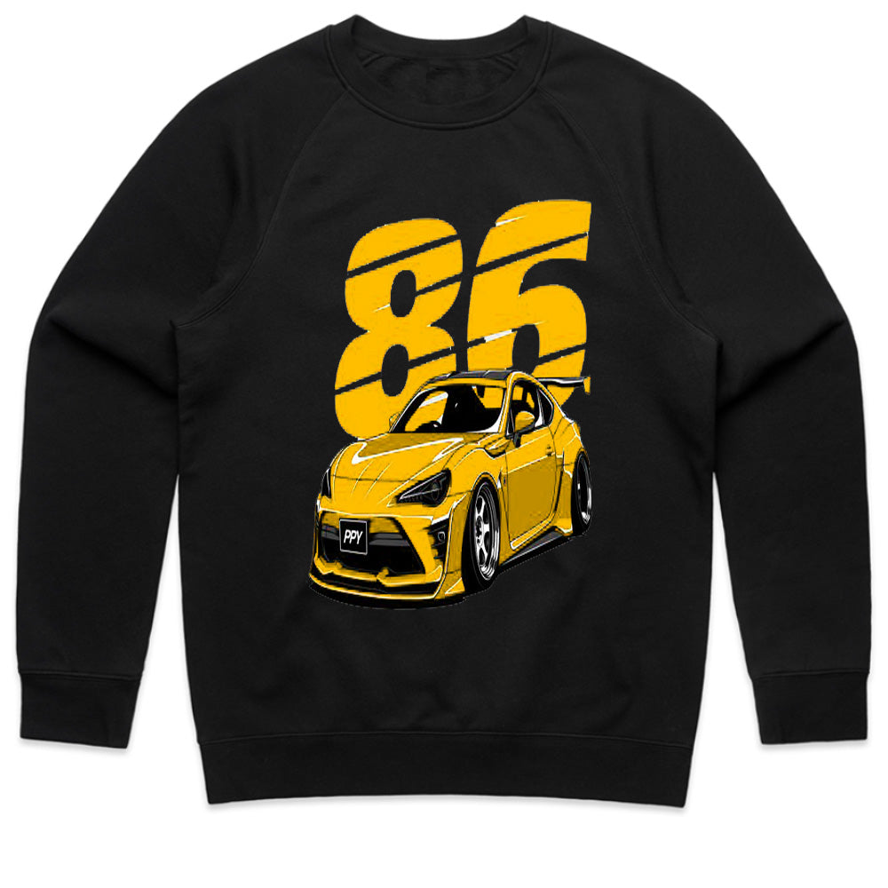 Yellow 86 Drift Beast: Pure Street Machine