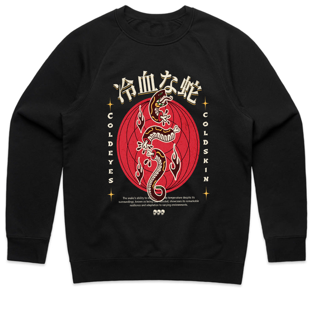 Cold Eyes, Cold Skin: Serpent Spirit Tee