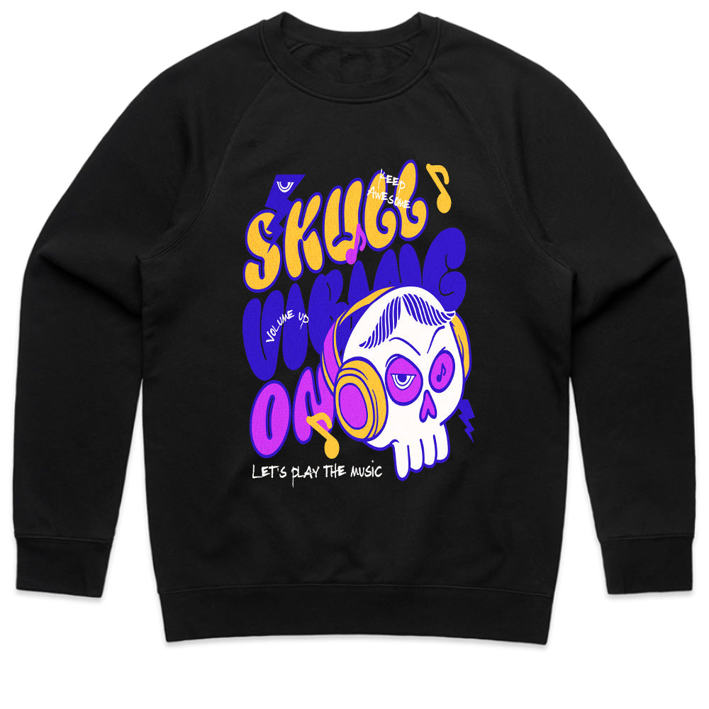 Volume Up: Skull Vibe Music Tee