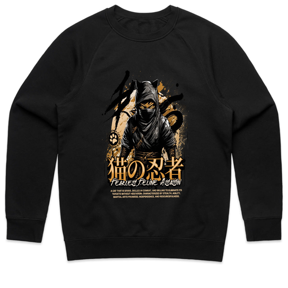 Shadow Prowler Tee – “Fearless Feline Assassin” Limited Edition