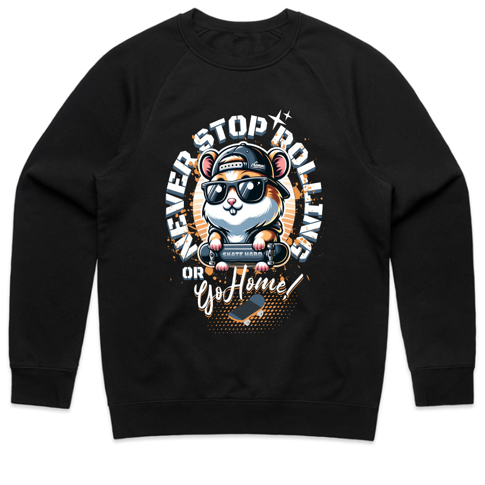 Rad Rodent: Never Stop Rolling Tee