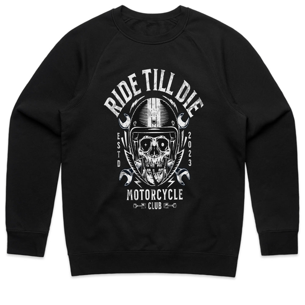 Ride Till Die Motorcycle Club T-Shirt – Born to Ride, Destined to Roar
