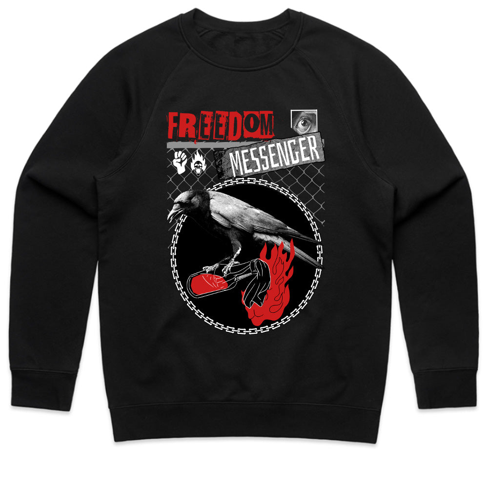 Freedom Messenger: Rebel Crow Street Tee