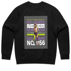 Cyber Neon Vibes: Never Subdue Streetwear Tee